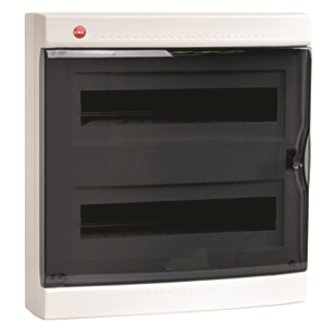 Щиток 36 (2х18) мод. настен. IP40 с дверцей ДКС 84636