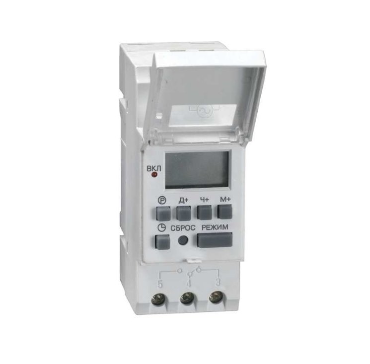 Таймер цифровой ТЭ15 16А 230В на DIN-рейку IEK MTA10-16