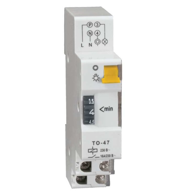 Таймер освещения ТО-47 16А 230В на DIN-рейку IEK MTA30-16