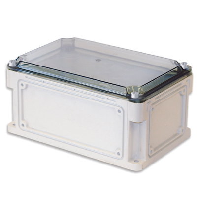 Корпус пластиковый 300х150х146 IP67 (крыш. 21 прозр.) ДКС 531211