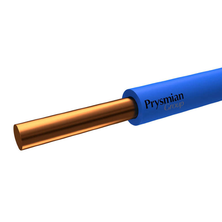 Провод ПуВ 1х10 С 450/750В (бухта) (м) РЭК-PRYSMIAN 0401080501