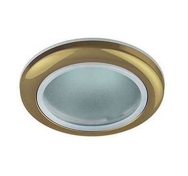 Светильник точечный WR1 GD 50Вт IP44 MR16 12В влагозащ. зол. ЭРА C0043846