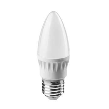 Лампа светодиодная 71 635 OLL-C37-8-230-4K-E27-FR 8Вт свеча 4000К нейтр. бел. E27 600лм 220-240В ОНЛАЙТ 71635
