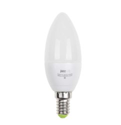 Лампа светодиодная PLED-ECO 5Вт C37 свеча 4000К нейтр. бел. E14 400лм 220-240В JazzWay 1036865A