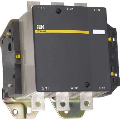 Контактор КТИ-6500 500А 230В/АС3 IEK KKT60-500-230-10