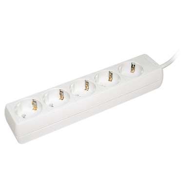 Удлинитель 5х5м с заземл. 16А IP20 У05 2P+PE 250В 3х1 IEK WYP10-16-05-05-Z-N