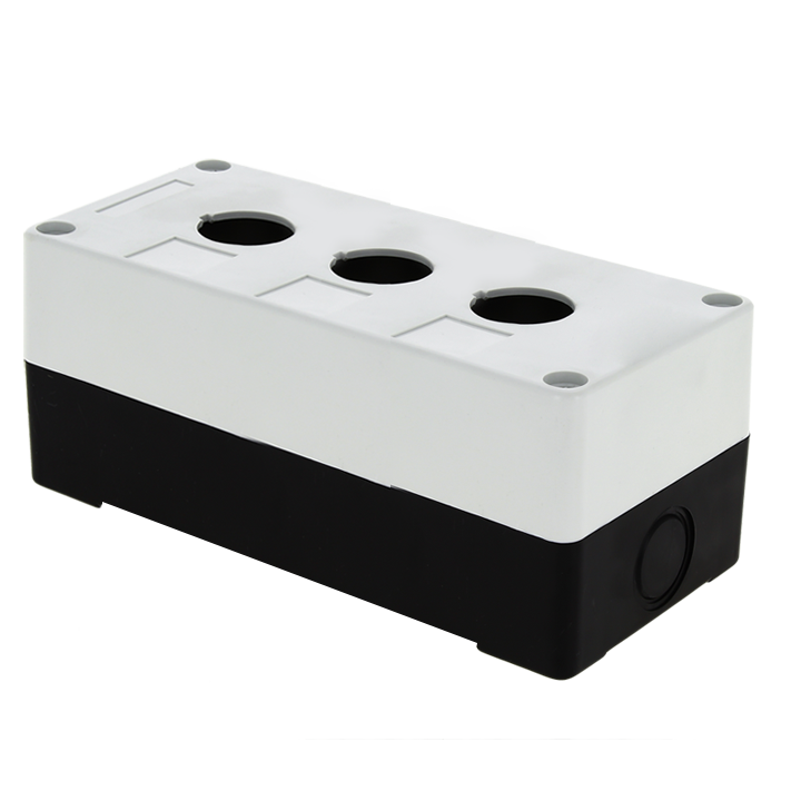 Корпус КП 103 3 кнопки белый EKF cpb-103-w
