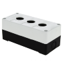 Корпус КП 103 3 кнопки белый EKF cpb-103-w