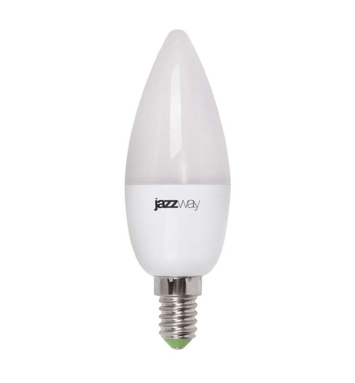 Лампа светодиодная PLED-DIM 7Вт C37 свеча 4000К нейтр. бел. E14 540лм 220-240В диммир. JazzWay 2859280