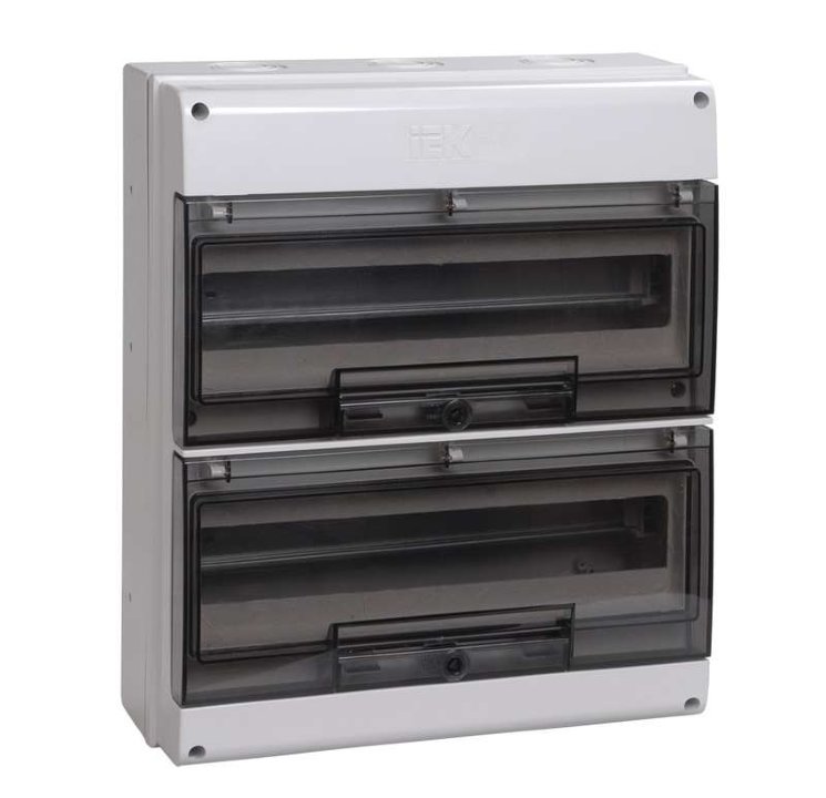 Корпус ОП КМПн-32 Krepta 7 32мод. IP66 пластик. IEK MKP73-N-32-66
