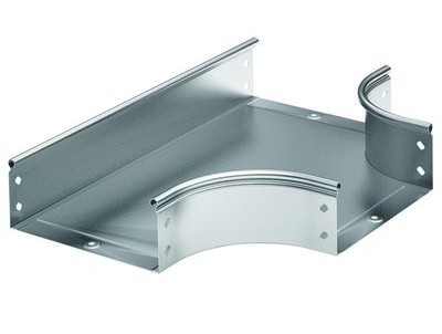 Отвод для лотка Т-образ. горизонт. DPT 400х50 ДКС 36126